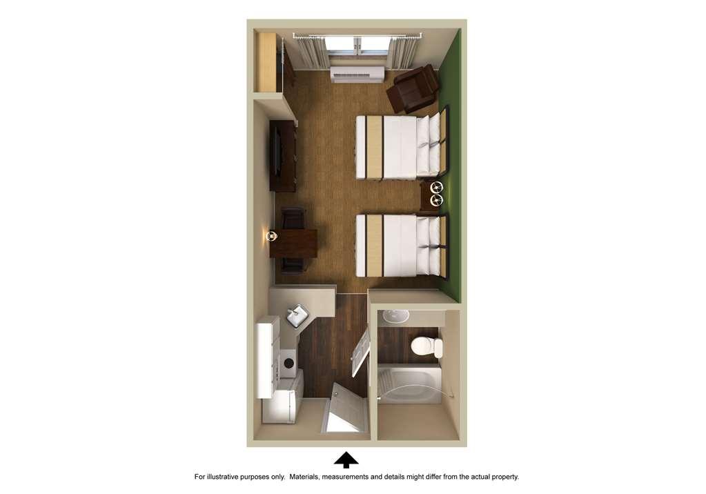 Extended Stay America Suites - Indianapolis - Castleton Szoba fotó